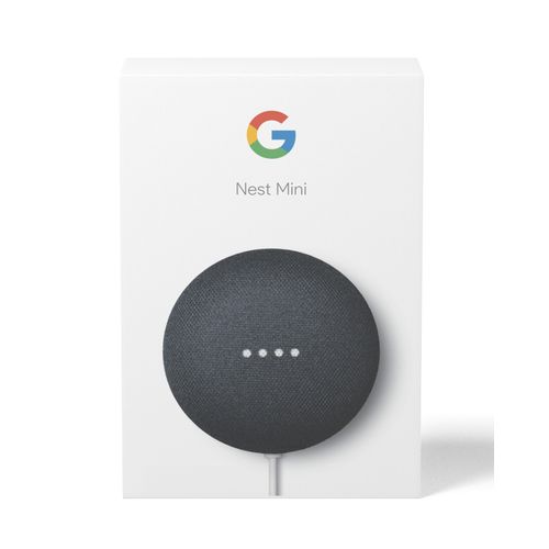 Google Nest Mini Smart Speaker (2nd Gen) - Charcoal